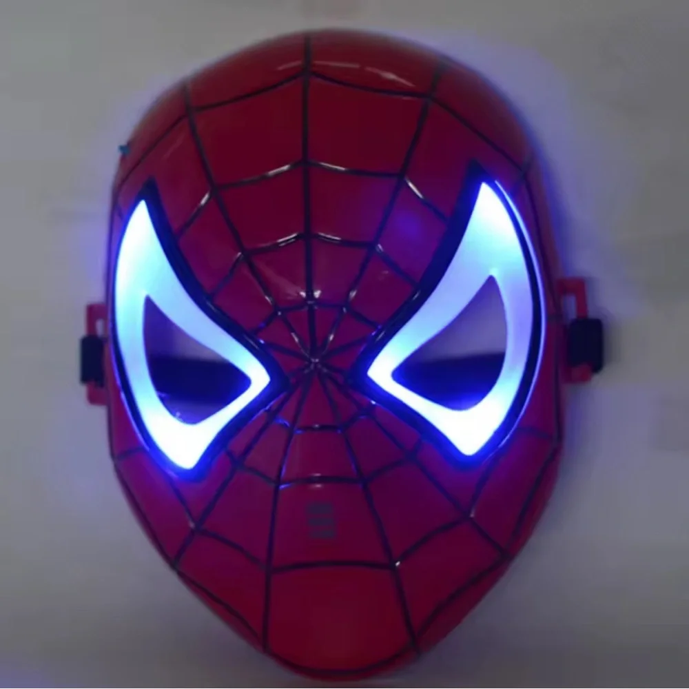 Red Spider-Man LED Mask